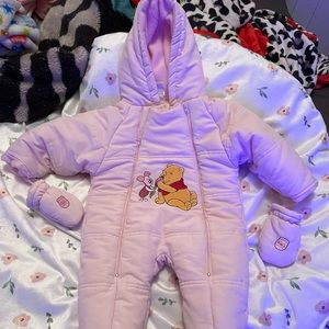 Winnie the Pooh baby snowsuit 6 months